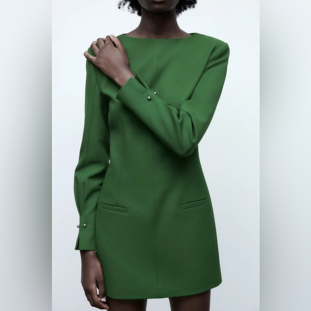 Zara Green Dress